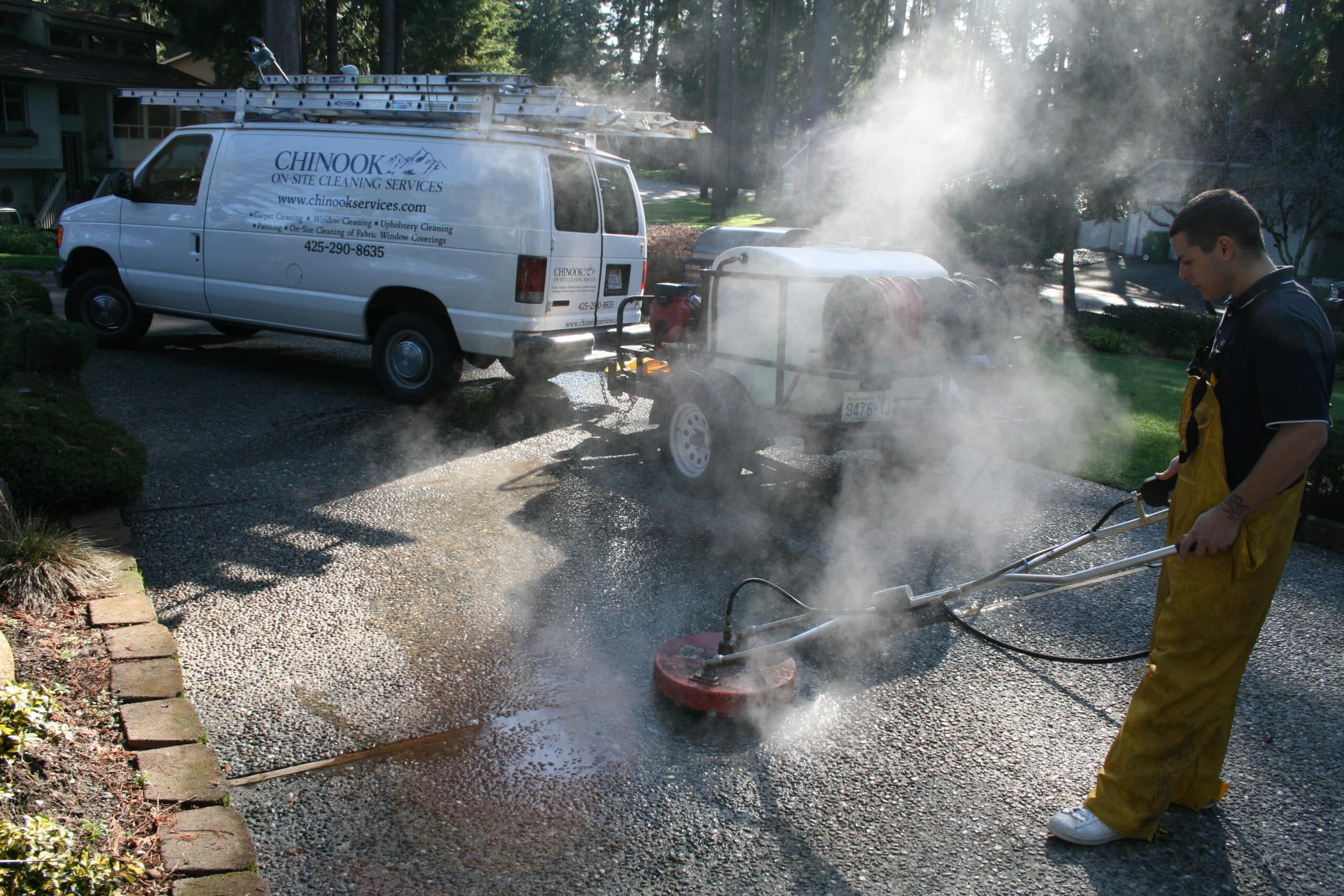 Pressure washing Mercer Island