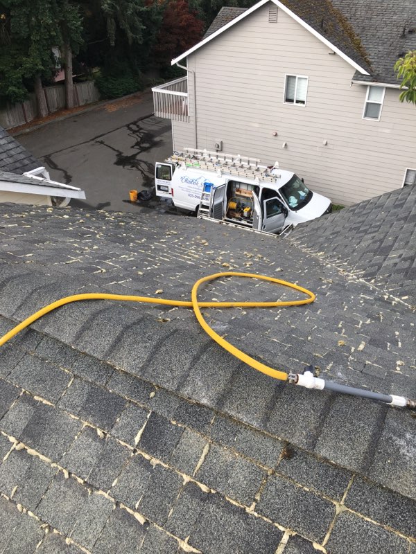 Roof cleaning Crown Hill
