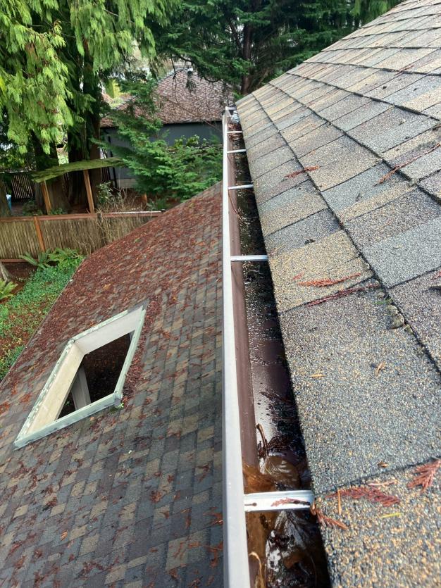 Cleaning home gutters in Mill Creek, WA