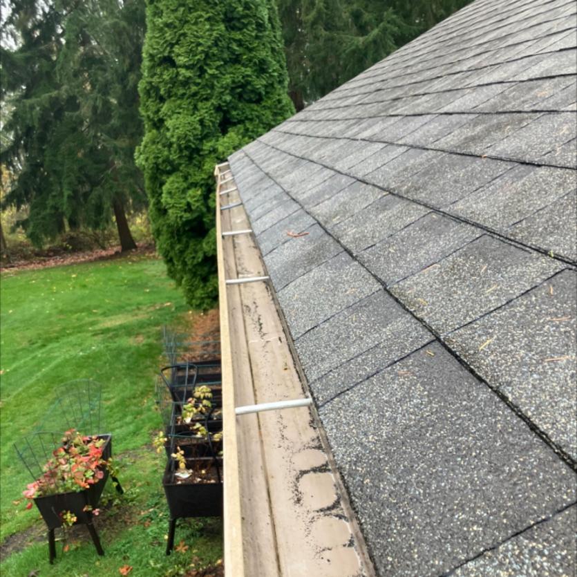 After gutter cleaning service in Seattle, WA