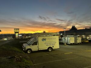 Complete exterior cleaning service by Chinook in the Seattle area, including roof and pressure washing.