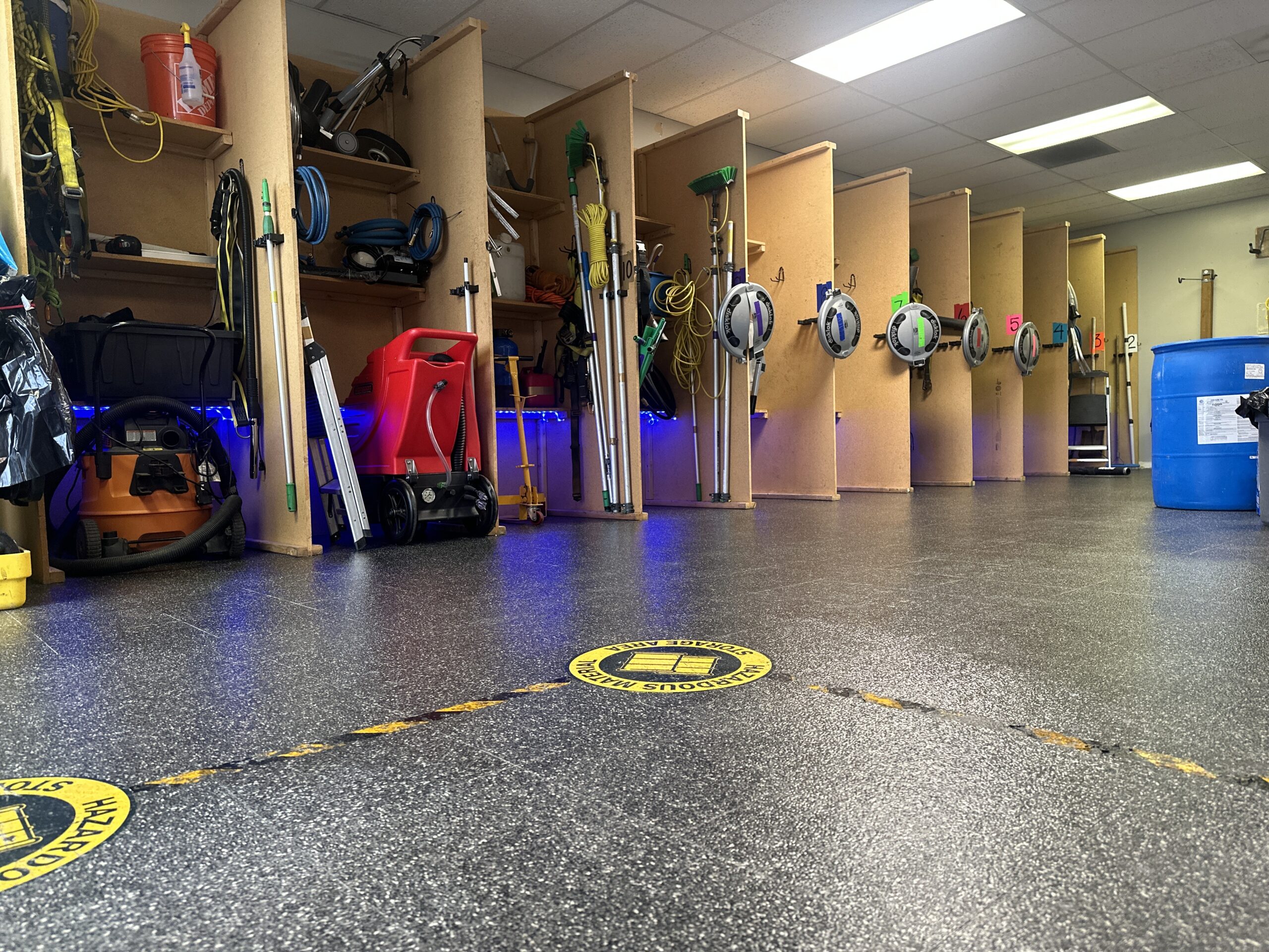 Inside Chinook warehouse main office North Seattle