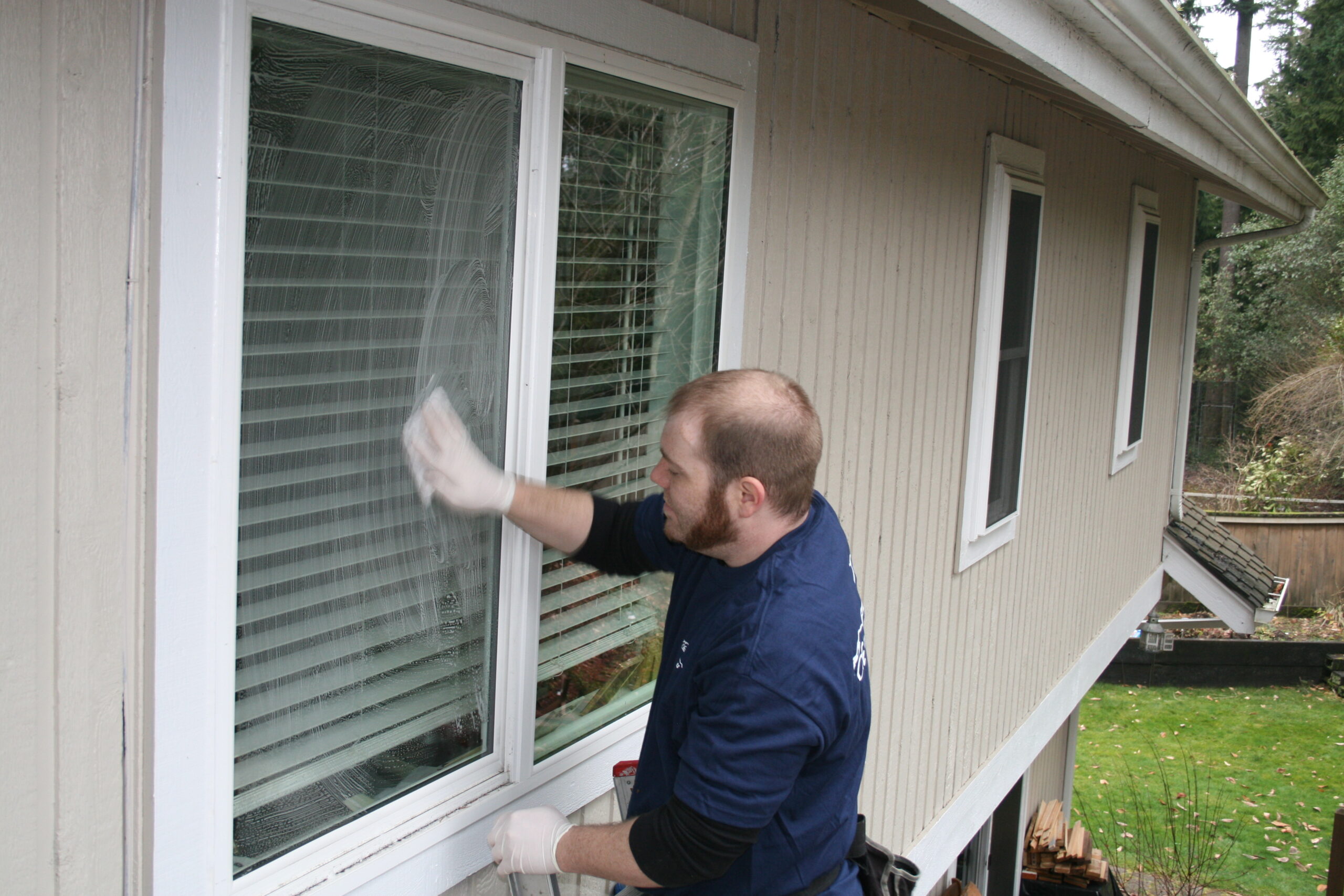 Detail cleaning window University District