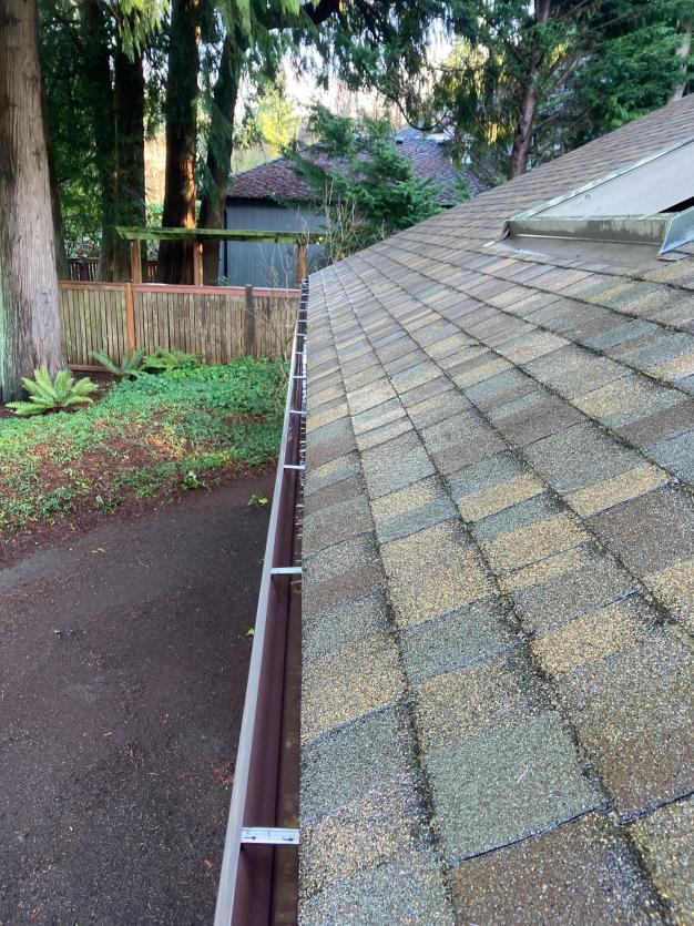After gutter cleaning services Mountlake Terrace