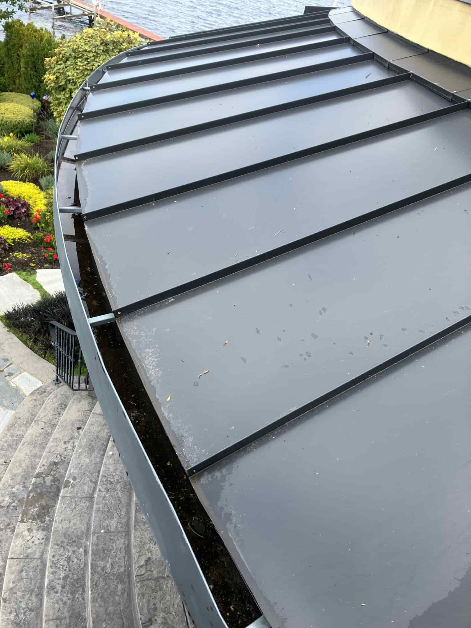 Metal roof cleaning service King County & Snohomish County